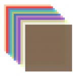 Andoer 11 v&auml;rvi / komplekt l&auml;bipaistev geelvalgustusfilter 30 * 30 cm / 12 * 12 tolli v&auml;rvilised &uuml;lekatted toonitud 11 pcs