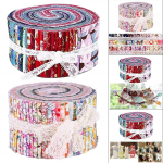 72 TK Roll Up puuvillase riide ribad Jelly Rolls teppimist&ouml;&ouml;
