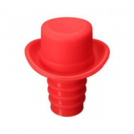 1 tk silikoonpudeli kork pudelite jaoks kork veinikork veini kallaja kork silikoonkorgid armas silindrim&uuml;ts V&auml;rskelt s&auml;iliv geelkorgipulk burgundiapunane