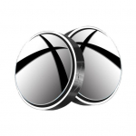 2 tk auto tagavaatega reguleeritav parkimisabi Kompaktne v&auml;ike &uuml;mmargune pimenurgapeegel autole valge