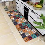 Lihtne plaadimustriga Maroko vaiba jooksja elutuppa Pehme imav libisemiskindel k&ouml;&ouml;givaip Vannitoa matt Moodne 40x120cm