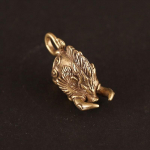 Viking metssiga messingist v&otilde;tmehoidja v&otilde;tmehoidja ripatsid Vintage vasest P&otilde;hjamaade loomade sea nukk m&auml;nguasi auto v&otilde;tmehoidja r&otilde;ngad v&otilde;lusid Jewerly 1pcs