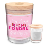 Les Tr&eacute;sors De Lily [A3730] - l&otilde;hnak&uuml;&uuml;nal  Tu me fait Fondre  roosa - 92x70 mm Heleroosa