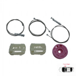 BWR5013 Akna t&otilde;stuki remondikomplekt Eesmine Parem Hyundai I30 MK1 FD 2007-2012 5-ukseline 824812L001