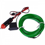Światłow&oacute;d EL WIRE Ambient Taśma LED 3m 12V Zielony Off-Road