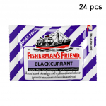 Fisherman's Friend imemistabletid, Blackcurrent, suhkruvabad Blackcurrent maitsega pastillid, 25 g. x 6 /12 / 24 tk 25 g. x 24 pcs