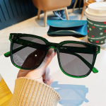 Rivet Oversized Square P&auml;ikeseprillid Naiste P&auml;ikeseprillid Meeste Vintage V&auml;rvilised P&auml;ikeseprillid Varjud Mustad Polariseeritud Prillid Uv400 roheline