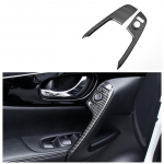 Nissan Qashqai 2016-2019 jaoks Uus X-Trail X Trail T32 Rogue 2014~2021 Lisatarvikud 2tk/komplekt ABS auto siseukse k&auml;epideme paneel Katte trimmiraam must