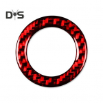 S&uuml;sinikkiust mootorinupu kleebis Isekleepuv moodne auto k&auml;ivitusr&otilde;nga nupu kleebis 13 19 Foresterile must