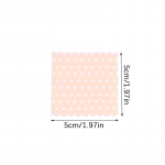 Madala temperatuuriga termoplastiline ninalahase kirurgia plaadi ortopeediline fiksaator 5*5cm