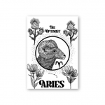 T&auml;htkuju Sein Kunst L&otilde;uend Maalimine Astroloogia Plakat Print Boho Cancer Kaalud Kaksikud T&auml;htkuju elutuba Kodukaunistus Ilma raamita 21*30cm