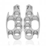 1 paar mootorratta pedaalid Vintage pedaalid Cat Claw tagumised pedaalid Harley jaoks h&otilde;be