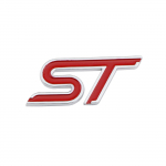 Color My Life ABS Kroom 3D St Kleebis Spordistiilis Kleebised Ford Focus 2 3 4 Fiesta Ecosport Kuga Mondeo Everest punane