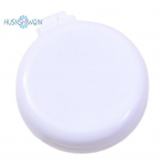 Kokkupandav reisikamm-peegli juuksehari Kaasaskantav minitaskukamm Kompaktse disainiga liikvel olles kujundav peegelkamm k&otilde;ikidele juukset&uuml;&uuml;pidele must