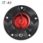 Mootorratta tarvikud uued KAWASAKI Z750 Z800 Z1000 SX R ZZR1400 ZX6R ZX10R RR ER6R CNC k&uuml;tusepaagi kork v&otilde;tmeta &otilde;ligaasile Full Red Type-S