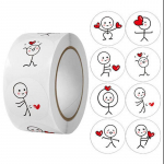 100 500 Stickers