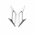 GL1800 kroomitud esi- ja tagumiste poritiibade ventilatsiooniavade kaunistused Honda Goldwing GL1800 Goldwing 1800 GL 1800 2018- Front