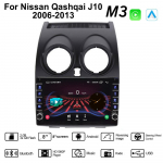 Androidi autoraadio multimeediumivideopleier Nissan Qashqai J10 2006-2013 jaoks koos nupunupuga Carplay WiFi BT 2 Din 2+32GB 2+32GB