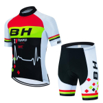 2023. aasta uus BH Team Jalgrattariided Meeste suvised maanteejalgrattar&otilde;ivad V&otilde;idus&otilde;iduriided Kiiresti kuivavad jalgratta kampsunid Ropa Ciclismo Maillot XL white