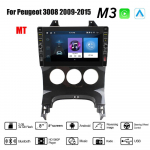 8-tolline Peugeot 3008 jaoks 2009-2015 koos nupunupuga Android autoraadio multimeediumipleier Navigatsioon Stereo GPS 2 Din Carplay 2+32GB 2+32GB,MT