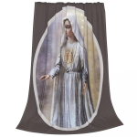 Neitsi Maarja laitmatu s&uuml;da Neitsi Maarja tekid Maarja s&uuml;da Fatima flanell naljakad soojad visketekid kodukaunistuseks 75x100cm
