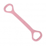 Libisemiskindla k&auml;epidemega joogavastane rihm F&uuml;&uuml;siline teraapia K&auml;e venitusvars, selja &otilde;lg, treeningrihm j&otilde;usaalitarbed roosa