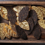 Yunnan Pu'er Golden Leaf Menghai Ripe Tea 500g Ripe Tea Golden Leaf