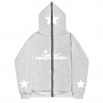 Star Ins High Street Y2K unisex sisefliisist pusad ja kampsun, t&otilde;mblukk, lahtised meeste naiste t&auml;navar&otilde;ivad M