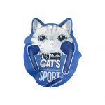 Kawakii Cat k&otilde;rvaklapid armsa disainiga HiFi helikvaliteediga m&uuml;rasummutusmikrofon, t&auml;iustatud messingist 3,5 mm k&otilde;rvasisesed juhtmega k&otilde;rvaklapid lilla