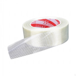 Klaaskiust riidest lintidega liimimiskangaste parandus kolimiskastide jaoks 2.5cmx2500cm