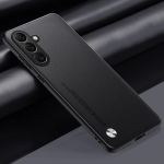 Luksuslik PU-nahast telefoni&uuml;mbris Samsung Galaxy S24 Plus S24 Ultra 5G &uuml;mbriste jaoks, pehme silikoonist t&auml;ielik kaitse tagakaas Samsung S23 FE S22 S21 jaoks for samsung S24