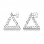 Silver 925 Stud K&otilde;rvar&otilde;ngad Star Diamond Wing Star Stud k&otilde;rvar&otilde;ngad Naistele S&otilde;branna Naine Ehted Kingitus K&otilde;rvar&otilde;ngad valge