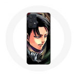 &Uuml;mbris Samsung Galaxy A32 5G Attack on Titan Levi Ackermani animeplakati jaoks
