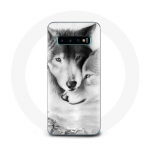 &Uuml;mbris Samsung Galaxy s10 plus Wolf Duo loomadele