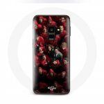 &Uuml;mbris Samsung S9 pluss La casa de papel plakati jaoks