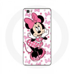 Huawei P8 Minnie Mouse Cute Cartoon Pink &uuml;mbris