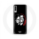 &Uuml;mbris Samsung Galaxy A50 La casa de papel El Profesor Mask Split jaoks