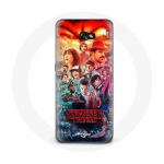 &Uuml;mbris Samsung Galaxy A8 2016 Stranger Things Teaser 4. hooaja plakatitegelaste kunst
