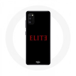 &Uuml;mbris Samsung Galaxy S20 Elite 5. hooaja punase logoga mustal taustal