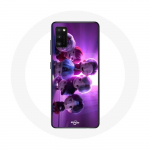 &Uuml;mbris Samsung Galaxy S20 Plus BTS TinyTAN animatsiooniplakatile RM Jin Suga J-Hope Jimin V ja Jungk