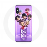 &Uuml;mbris Xiaomi Redmi Note 5 AI kahekaamera BTS TinyTAN animatsiooniplakatile RM Jin Suga J-Hope Jimin Jungkook ja V