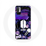 Coque pour Xiaomi Poco M3 Pro Bangtan Sonyeondan BTS Logo Army Bomb Lightstick