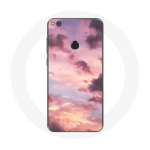 Huawei P8 Lite 2017 p&auml;ikeseloojangu taustal &uuml;mbris
