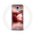 &Uuml;mbris Samsung Galaxy J6 2018 Mikasa Ackerman Attack on Titan Anime Jaapani seeria jaoks