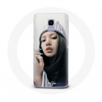 &Uuml;mbris Samsung Galaxy A8 2018 Blackpink Lisa LALISA soololaulu teaser jaoks