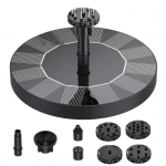 Purskkaev Energias&auml;&auml;stlik ilma akuta mini v&auml;libassein juga p&auml;ikeseenergia purskkaevupump akvaariumi jaoks must