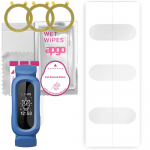 3x apgo h&uuml;drogeeli ekraanikaitse Fitbit Ace 3 jaoks, h&uuml;drogeelkile, positsioneerimiskihiga lihtne paigaldada