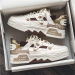 Meeste kingad Tossud Meeste tennised Luksuslikud kingad Meeste vabaajajalatsid Meeste kingad Moodne v&otilde;rk Four Seasons Kateboarding kingad meestele 39 pruun