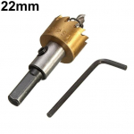 16-60 mm HSS puuritera augusaag metallist terasest l&otilde;ikeriist metallist puidusulam 22mm