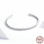 Umbes S925 Sterling H&otilde;be K&auml;ev&otilde;ru Euroopa ja Ameerika Piiri&uuml;lene Naiste Avatud Reguleeritav H&otilde;be K&auml;ev&otilde;ru Ehted Adjustable size